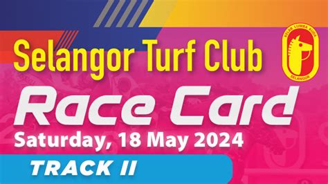 selangor race card